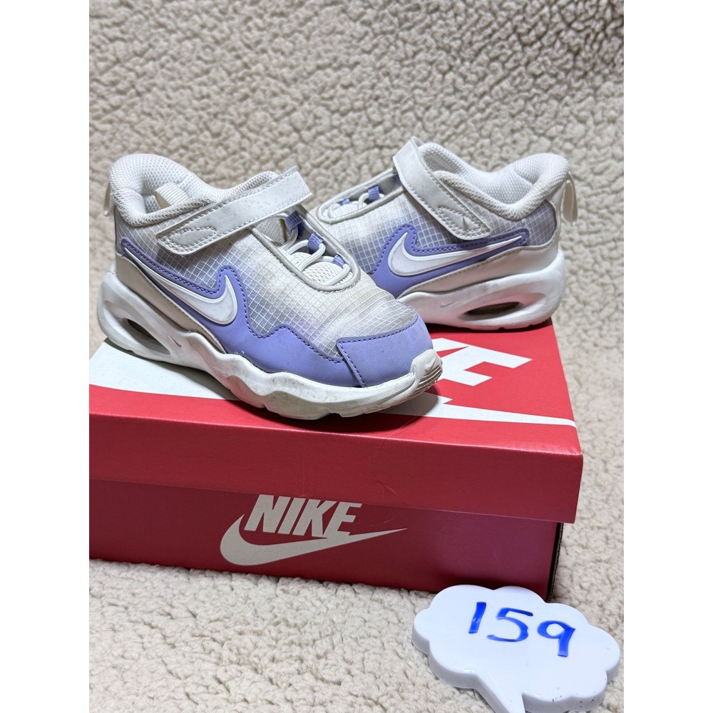 Nike Air Max Nova TD Toddler Shoes Platinum Tint White Purple FN4461-008 9C